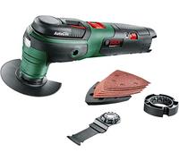 Bosch Multiherramienta a batería UniversalMulti 12 – Sin batería, set de lijas y sierras, 12 V 2,5Ah