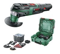 Bosch Multiherramienta AdvancedMulti 18 (sin batería, sistema de 18 V, set universal de accesorios, en SystemBox, tamaño S) - Amazon Edición