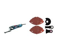 Bosch Multiherramienta, Negro/Azul, Karton + Juego universal, 13 piezas