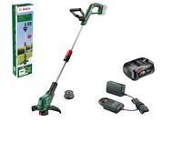 Bosch - Pack Cortabordes a Bater Starter Set 18V Alliance -UniversalGrassCut 18V-23-450 - 18V, ancho 23cm, Función Inclinación, Ajuste telescópico de altura, incluye 2 bobinas de hilo, 1 Batería de
