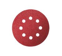 Bosch Hojas de lija 2 608 605 642 – 125 mm, grano 80 – Pack de 5