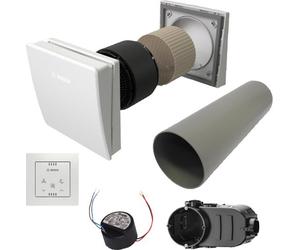 BOSCH Paquete de ventilación descentralizada BOPA VE304 8 x V3000D 55/K, CV30H, LNU12, LUP4, LMK - 7739623641
