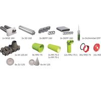 BOSCH Paquete de ventilación residencial BOPA VE103 con distribución de aire por conducto redondo hasta 160 m2 - 7739621039
