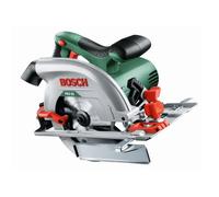 Bosch Sierra circular PKS 55 A – 1200 vatios, disco de sierra, tope paralelo, caja de cartón