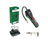 Bosch Bomba neumática a batería PNEO – set adaptadores de presión, batería 4V, bolsa de tela