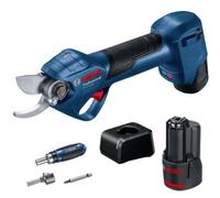 Bosch - Podadora AKU de 12 V, 2 baterías de 3,0 Ah, cargador 06019K1021