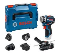 Bosch PRO 18V Atornillador a batería GSR12V-32FC – empuñadura auxiliar, L-BOXX