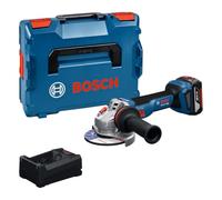 Bosch PRO 18V System amoladora angular a batería GWS 18V-11 S (incl. 1x GBA 18V 5.0Ah, GAL 12V/18V-80, L-BOXX)
