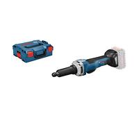 Bosch PRO Amoladora recta a batería GGS 18V-23 PLC | Amoladora recta a batería con rendimiento similar al de una herramienta con cable GGS 18V-23 PLC + L-BOXX Sistema de 18 V