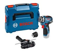 Bosch Professional Atornillador a batería GSR 12V-35 FC Brushless 35 Nm 2 cabezales FlexiClick