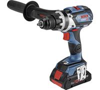 Bosch PRO Atornillador a batería GSR 18V-110 C | Atornillador excepcionalmente potente y robusto en la categoría de 18 V, con motor sin escobillas GSR18V-110C+caja cartón