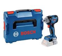 Bosch PRO Atornillador de impacto a batería GDS 18V-330 HC | Atornillador de impacto compacto y ligero con modos ajustables para uso multifunción GDS18V-330HC+COMO+LBOXX136
