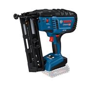Bosch PRO Clavadora de acabado a batería (calibre 16) GNH 18V-64-2 M | La libertad sin cable con la potencia de una herramienta neumática: clavadora de acabado sin gas, con calibre 1,6 mm (16 ga)