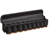 Bosch Juego de 9 llaves de vaso Pro Impact (63 x 56 mm, accesorios profesionales para taladro y destornillador)