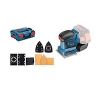 Bosch Lijadora orbital a batería GSS 18V-10 Ø 1,6 mm, 3 placas, L-BOXX, sin batería/cargador