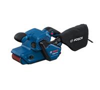 Bosch Professional lijadora de banda GBS 750 – motor 850 W, bolsas para polvo y para lijado de tela
