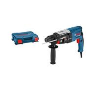Bosch PRO martillo perforador GBH 2-28 (Energía de impacto de 3,2 J, incl. empuñadura auxiliar, profundidad retráctil 210 mm, paño para la máquina, bandeja, L-BOXX)