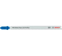 Bosch Hojas de sierra de calar PRO T321AF – 25 hojas, 132 mm para tubos y perfiles de metal