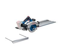 Bosch PRO Sierra circular a batería GKS 18V-57-2 GX | Potente sierra circular para una precisión óptima compatible con el carril guía estándar y de corte transversal