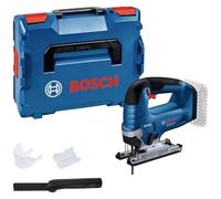 Bosch Sierra de calar a batería GST 18V-125 B – empuñadura de estribo, cortes hasta 45° en L-BOXX