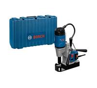 Bosch PRO taladro magnético con cable 38 GBM | 1050 W de potencia, 450 rpm, incluye botella de refrigerante, correa de seguridad, cubierta protectora, gafas