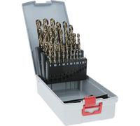 Bosch – Juego de brocas HSS Cobalt ProBox – Para acero inoxidable – Ø 1.0–13.0 – 25 piezas