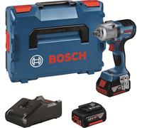 BOSCH Professional 06019K4003: Juego de atornillador de impacto inalámbrico BOSCH Professional GDS 18V-450 HC, 18,0 V, con 2 baterías