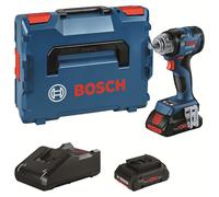 BOSCH Professional 06019L5002: Juego de taladro atornillador percutor inalámbrico BOSCH Professional GDS 18V-330 HC, 18,0 V, con 2 baterías