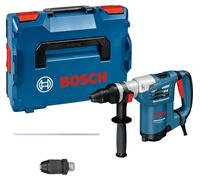 Bosch Professional martillo perforador GBH 4-32 DFR (incl. paño, portabrocas de cambio rápido 13 mm, portabrocas intercambiable SDS plus, empuñadura auxiliar, tubo de grasa, bandeja L-BOXX, L-BOXX)