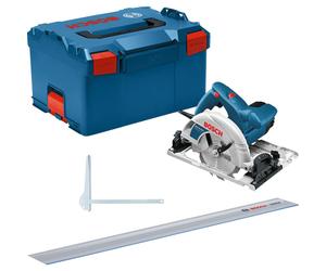 BOSCH Professional 0615990M91: Set de sierra circular manual BOSCH Professional GKS 55+ GCE + FSN 1400, 1.350 W