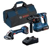 Bosch Professional 0615A50037 Taladro Percutor y Amoladora Pack
