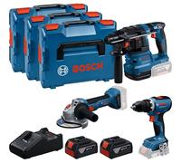 BOSCH Professional 0615A5009G BOSCH Professional Elektrowerkzeug-Set 18,0 V, mit 2 Akkus