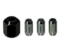 Bosch Professional 1 juego de tensoras (para GCU 18V-30, Ø 1/8" (3,17 mm), 5/32" (3,96 mm), 1/4" (6,35 mm) y 1 tuerca M10, Accesorios fresado de canto)