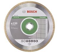 Bosch Professional 1 x Disco Tronzador de Diamante Standard for Ceramic, para Piedra, Azulejos, Cerámica, Ø 230 x 25.40 x 1.6 x 7 mm, Accesorios para Cortadores de Azulejos