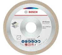 Bosch Professional 1 x Disco Tronzador de Diamante Standard for Ceramic, para Piedra, Azulejos, Cerámica, Ø 115 x 22.23 x 1.6 x 7 mm, Accessorios para Amoladoras