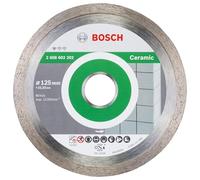 Bosch Professional 1 x Disco Tronzador de Diamante Standard for Ceramic, para Piedra, Azulejos, Cerámica, Ø 125 x 22.23 x 1.6 x 7 mm, Accessorios para Amoladoras
