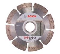 Bosch Professional 1 x Disco Tronzador de Diamante Standard for Concrete, para Hormigón, Hormigón Poroso, Ø 115 x 22.23 x 1.6 x 10 mm, Accessorios para Amoladoras