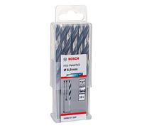 Bosch Professional 10 brocas helicoidales HSS PointTeQ, para metal, 6.9 x 69 x 109 mm, accesorio de taladro