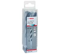 Bosch Professional 10 brocas helicoidales HSS PointTeQ, para metal, 8.1 x 75 x 117 mm, accesorio de taladro
