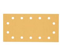 Bosch Professional 10 x Lijas Expert C470 con 14 agujeros, para Madera dura, Pintura sobre madera, 115 x 230 mm, Grano 120, Accesorios Lijadora orbital