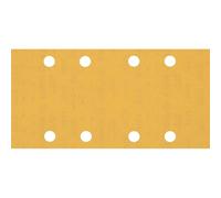 Bosch Professional 10 x Lijas Expert C470 con 8 agujeros, para Madera dura, Pintura sobre madera, 93 x 186 mm, Grano 240, Accesorios Lijadora orbital