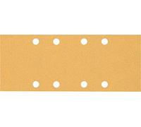 Bosch Professional 10 x Lijas Expert C470 con 8 agujeros, para Madera dura, Pintura sobre madera, 93 x 230 mm, Grano 100, Accesorios Lijadora orbital
