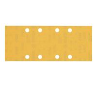 Bosch Professional 10 x Lijas Expert C470 con 8 agujeros, para Madera dura, Pintura sobre madera, 93 x 230 mm, Grano 400, Accesorios Lijadora orbital