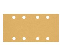 Bosch Professional 10 x Lijas Expert C470 con 8 agujeros, para Madera dura, Pintura sobre madera, 93 x 186 mm, Grano 60, Accesorios Lijadora orbital