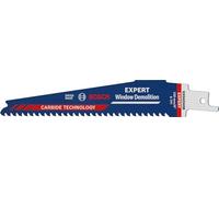 Bosch Professional 10x Hojas de sierra sable Expert `Window Demolition` S 956 DHM (para Madera con metal duro, Longitud 150 mm, accesorios Sierra sable)