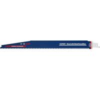 Bosch Professional 10x Hojas de sierra sable Expert `Wood with Metal Demolition` S 1267 XHM (para Madera con metal duro, Longitud 300 mm, accesorios Sierra sable)