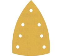 Bosch Professional 10x Lijas Expert C470 con 7 agujeros (para Madera dura, Pintura sobre madera, 100 x 150 mm, grano 320, accesorios Multilijadora)