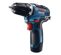 Bosch Taladro atornillador a batería GSR 12V-35, 2x GBA 12V 3.0Ah, cargador GAL 12V-40, L-BOXX