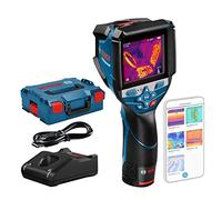 Bosch Professional Cámara térmica GTC 600 C 12V – 1 batería, -20 a 600 °C, 256x192px, con aplicación
