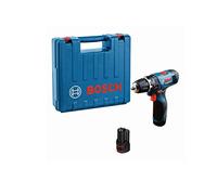 Bosch Professional 12V System cordless combi drill GSB 120-LI (incluido. 2x2.0 Ah battery, rápido cargador GAL 1210 CV, carrying case) - Amazon Edition